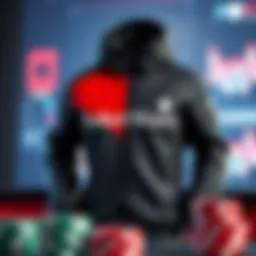 Stylish PokerStars jacket showcasing sleek design and vibrant branding