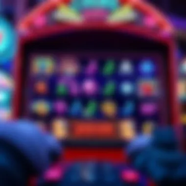 Diverse Themes in Real Money Slots Vibrant slot machine interface showcasing diverse themes and gameplay