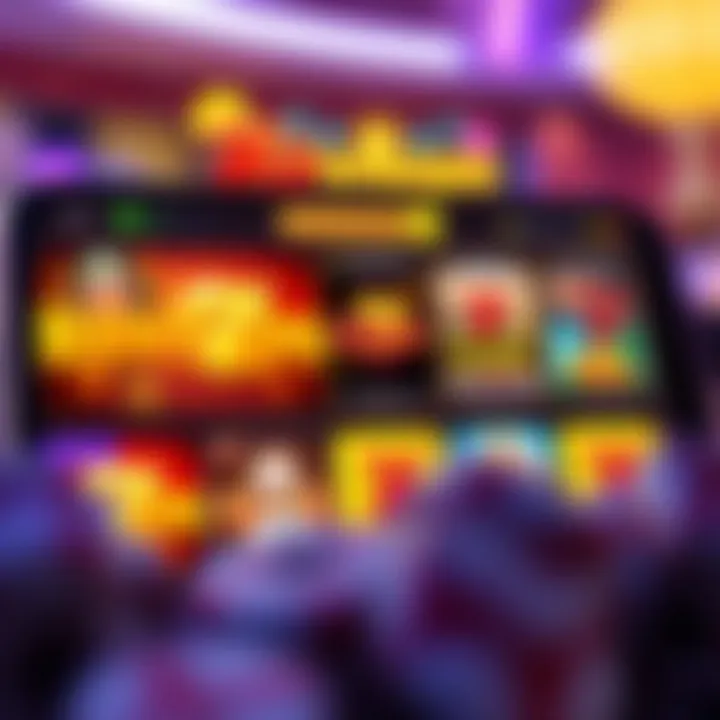 User interface of RSweeps Casino App showcasing various games