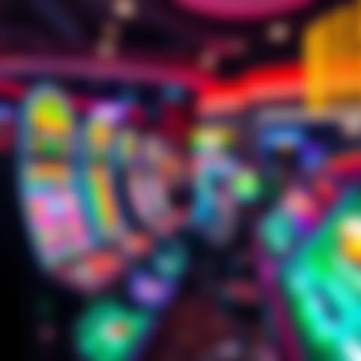 Engaging Slingo Gameplay Experience A visually striking representation of Slingo gameplay with colorful graphics.