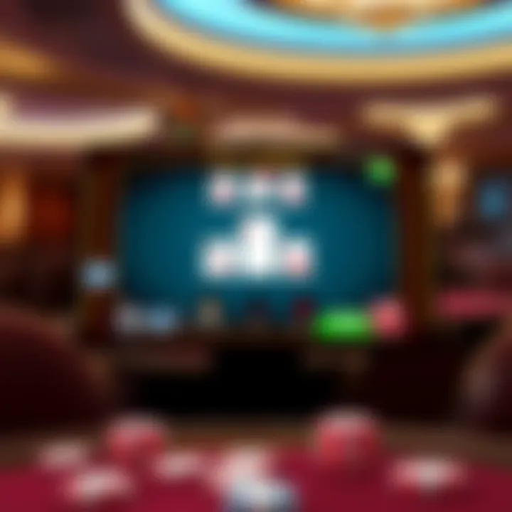 Screenshot of a popular free online poker game interface