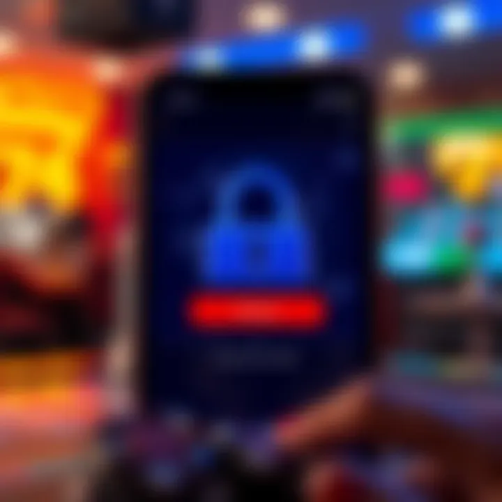 A secure login screen demonstrating safety features in betting apps
