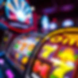 An array of vibrant slot machine symbols