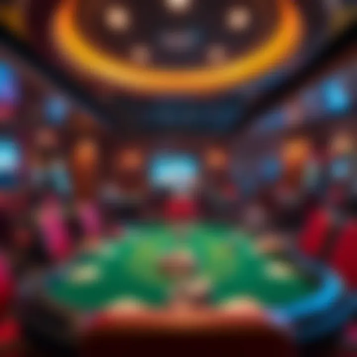 An inviting poker room set up for high-stakes games.