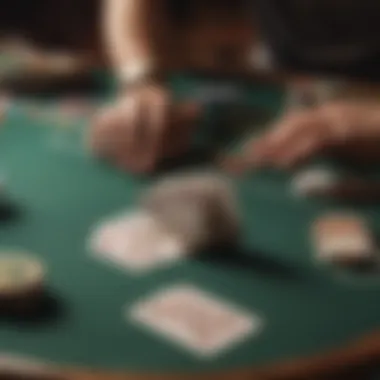 Dynamic Gameplay of Texas Hold'em Dynamic gameplay of Texas Hold'em with wild cards on a poker table