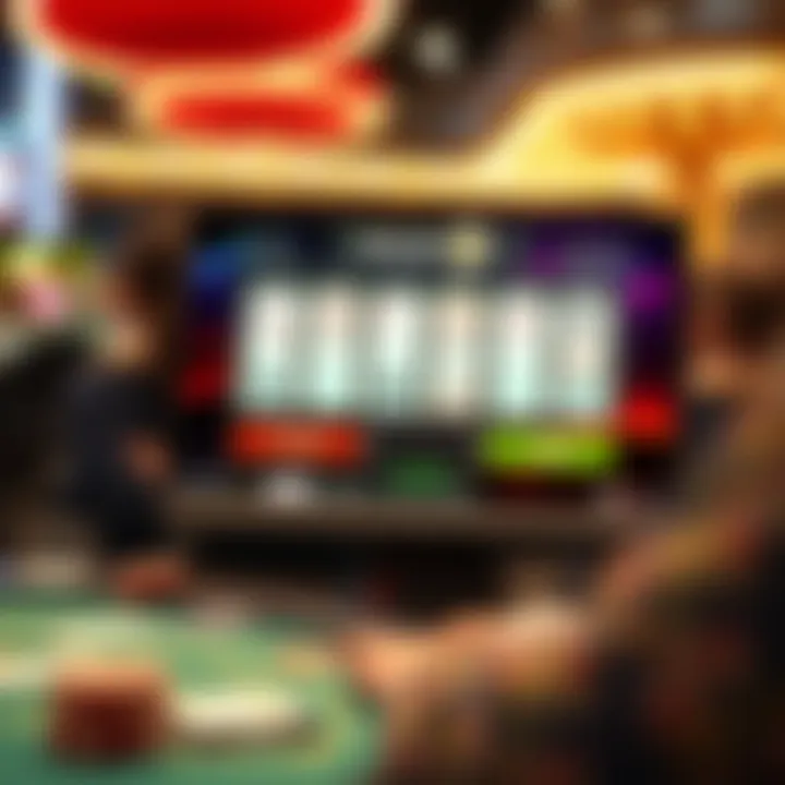 Online Hi-Lo Gaming Interface An engaging online gaming interface showing a hi-lo game in progress