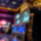 Elegant design of the Gold Slot Machine by Aruze