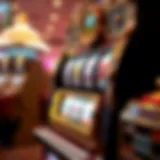 Intricate design of the Casino Royale slot machine