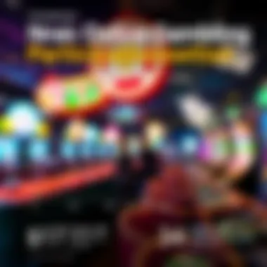 A graphical chart illustrating trends in online gambling participation over recent years.