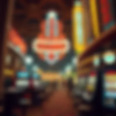 Historical context of Michigan Lottery Clubs depicted in visuals