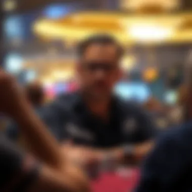 Strategizing for Success in Poker Tournaments Strategic player deep in thought during a game