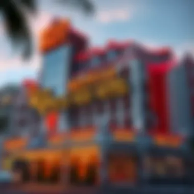 Exterior view of the Wild Wild West Hotel