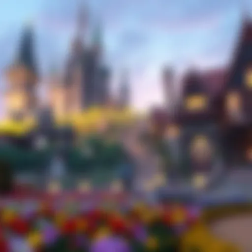 The enchanting world of Oz depicted in vibrant colors