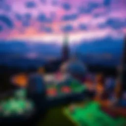 Iconic view of Montreal during the World Poker Tour