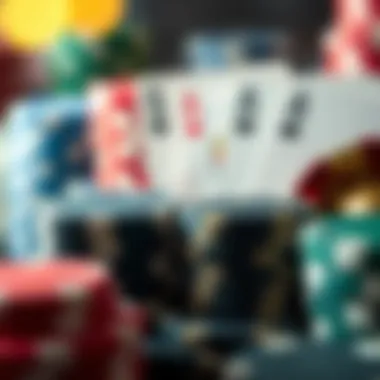The Strategy Behind Poker Tactics A close-up of poker chips and cards symbolizing strategy