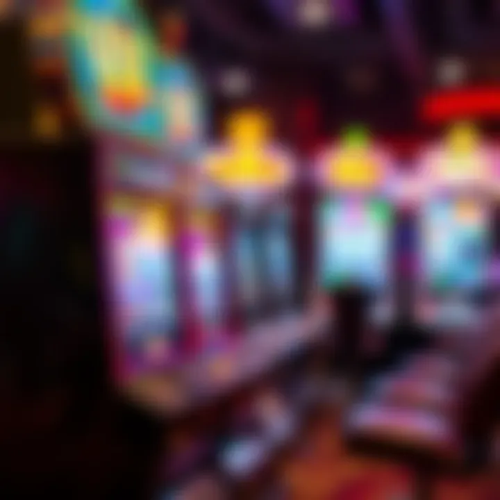 Luxurious VIP slot machine experience