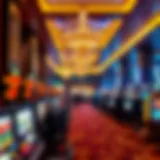 Luxurious casino interior showcasing vibrant gaming atmosphere
