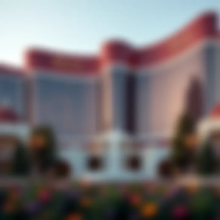 Architectural Marvel of Wynn in Boston Elegant exterior view of the Wynn in Boston showcasing its unique architectural design.