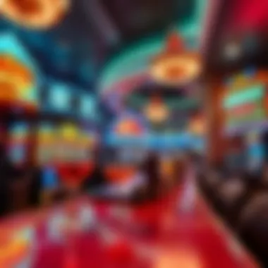 Fremont Casino Bar Bar area within the Fremont Casino offering a variety of drinks