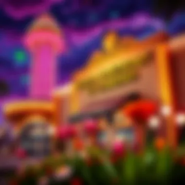 Gold Country Casino exterior view showcasing the vibrant atmosphere