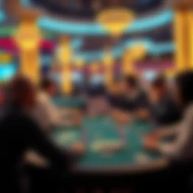 Thrilling Poker Action Exciting poker game at Hialeah Casino