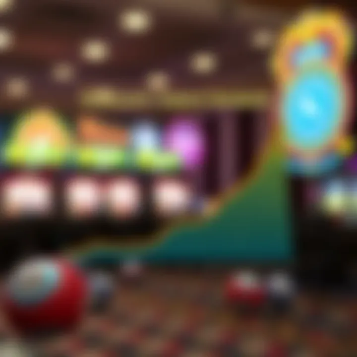 Graph showcasing the economic impact of the Hoosier Lottery.