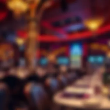 Luxurious dining options available within the casino