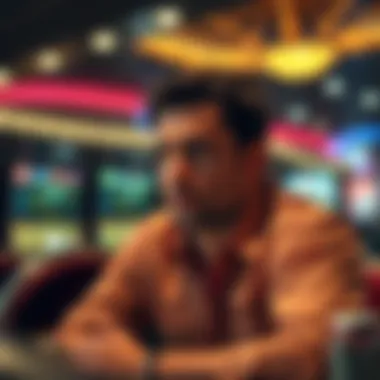 Interview scenario depicting a confident candidate