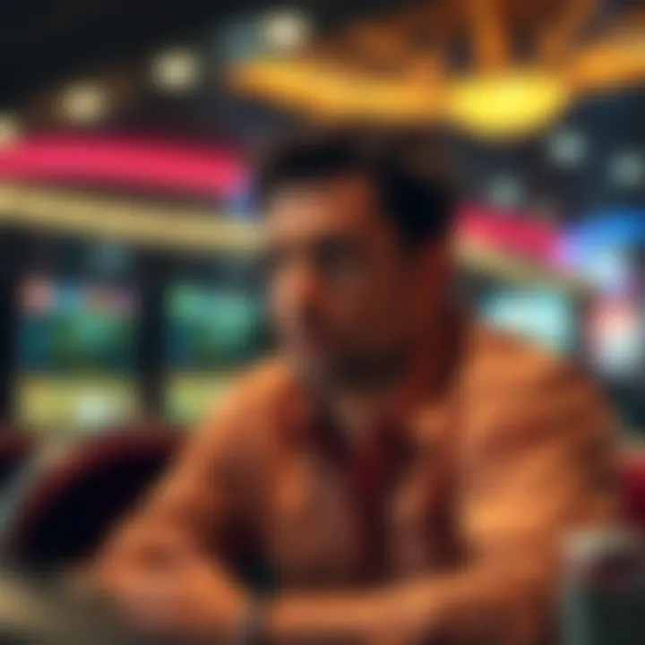 Interview scenario depicting a confident candidate