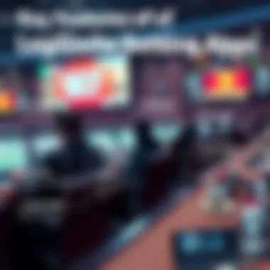 Key Features of Legitimate Betting Apps Infographic summarizing key features of legitimate sports betting apps