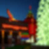 Exterior view of Kickapoo Lucky Eagle Casino showcasing its vibrant architecture