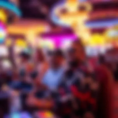 Casino guests enjoying gaming without parking concerns