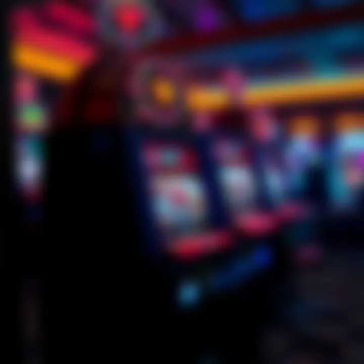 A digital slot machine with a captivating display