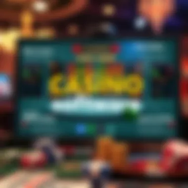 Infographic detailing benefits of downloadable casino software