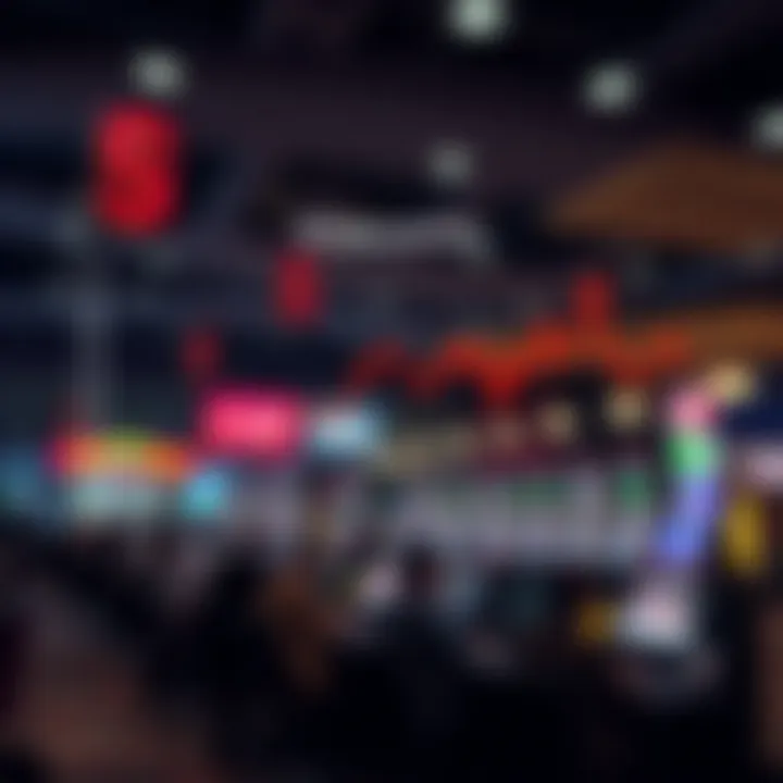Graph illustrating market trends in online betting