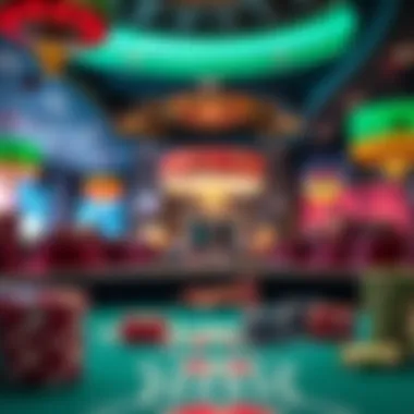 Visual representation of common blackjack variations and their rules