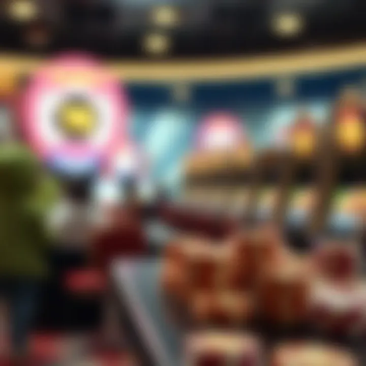 Visual representation of benefits associated with mobile deposits in gaming