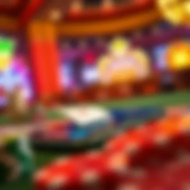 Conceptual illustration of mobile technology and gambling synergy