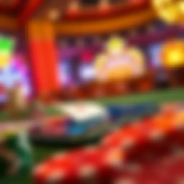 Conceptual illustration of mobile technology and gambling synergy