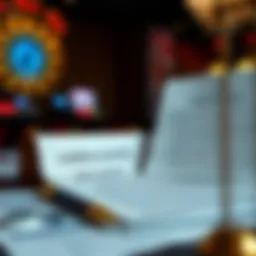 Legal documents showing gaming regulations