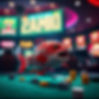 Illustration of responsible gaming practices in fish casinos.