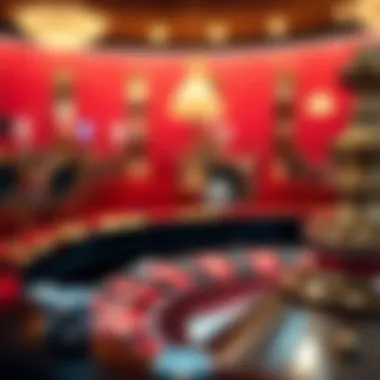 The Thrill of Roulette: A Game of Chance and Strategy A serene view of a roulette wheel with vibrant colors