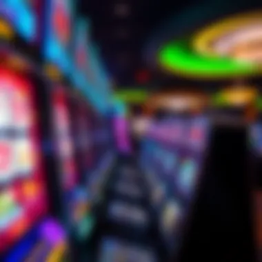 Slots: Understanding Mechanics for Optimal Play An inviting slot machine with bright lights and engaging graphics