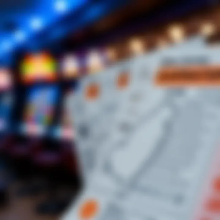 A visual representation of New Jersey lottery tickets