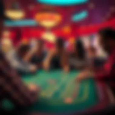 Insights on player interactions around a craps table