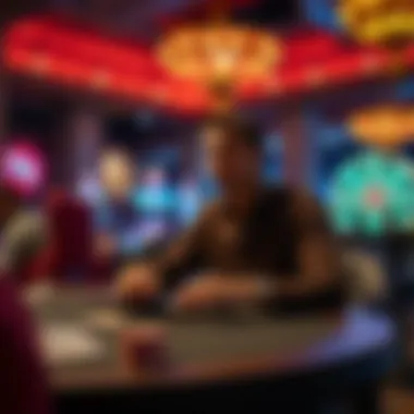 A conceptual image representing ethical dilemmas in gambling
