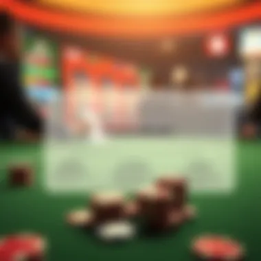 A diagram illustrating the relationship between technology and gambling regulations