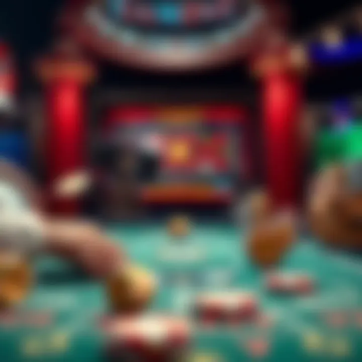 A strategic board reflecting gaming strategies and psychology