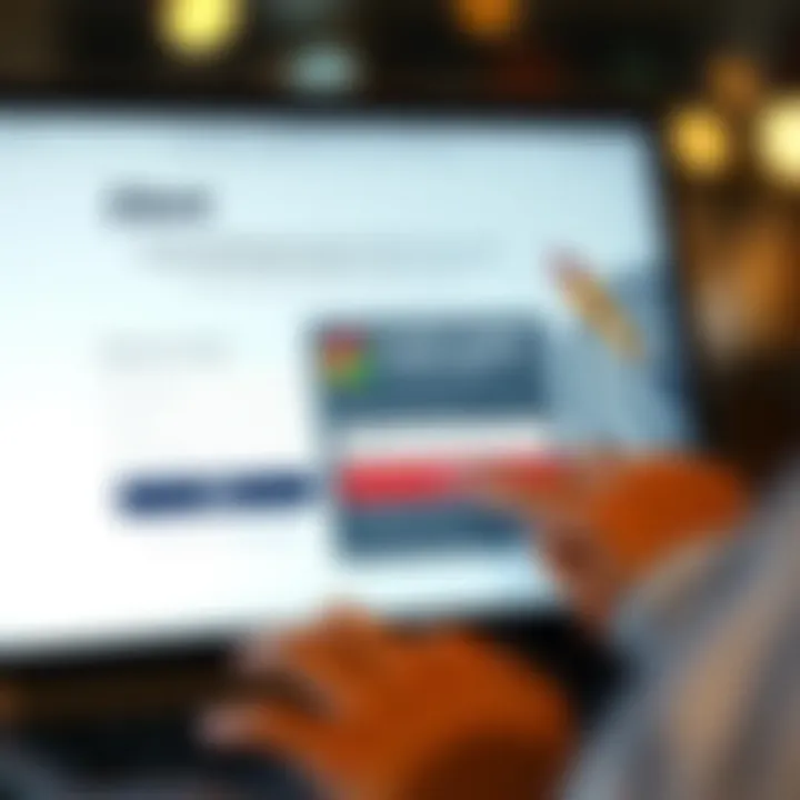 User interface of Skrill signup page