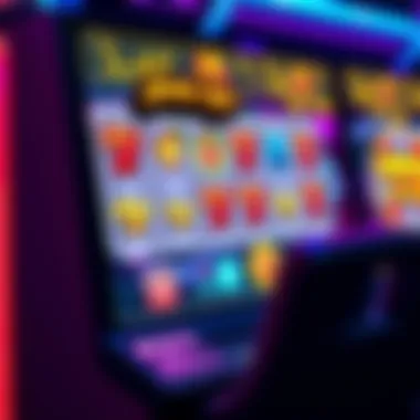 Modern digital slot gaming interface